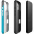 Bahamas Flag Distressed iPhone 16 Plus Impact Case
